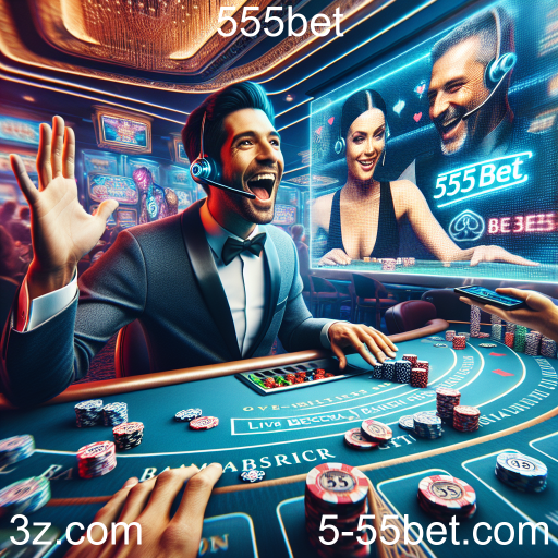 Experiência Imersiva no Casino Ao Vivo da 555bet